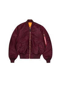 HERITAGE - Bomber Jacket - dark cherry