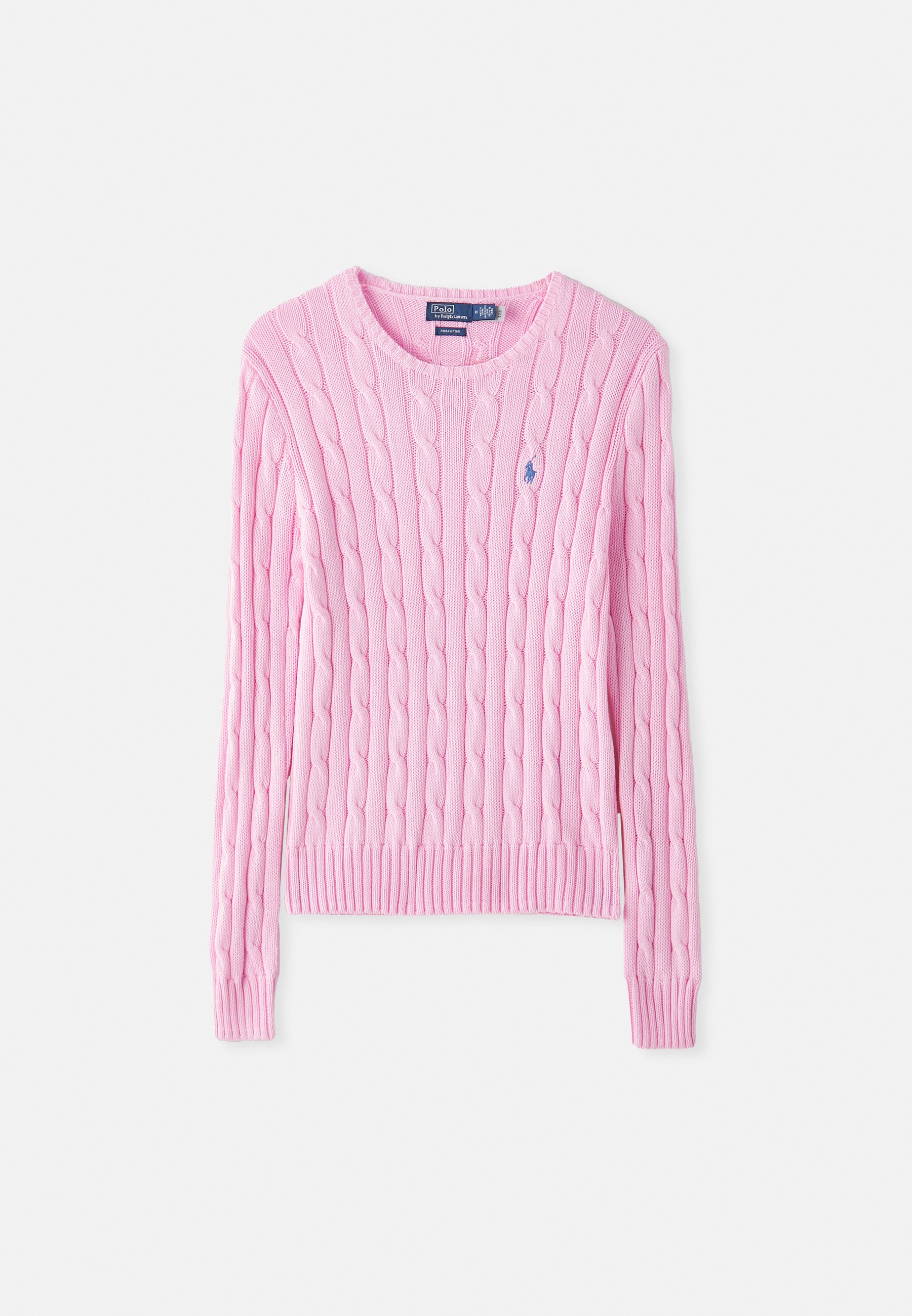 トップス muguet uv cut polo knit PINK BEIGE uv cut polo knit