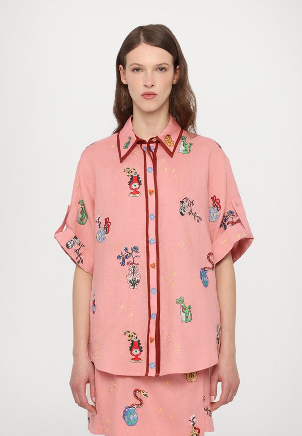 TIMMY EMBROIDERED SHIRT - Button-down blouse