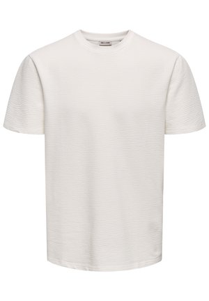 Only & Sons, ONSKIAN LIFE TEE - T-shirts basic - cloud dancer