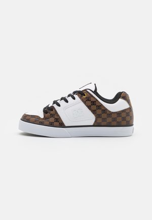 PURE SE UNISEX - Scarpe skate - white/brown