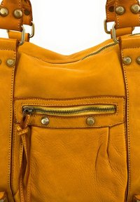 OH MY BAG GRAND SOUPLE TANNAGE VÉGÉTAL STORM HURRICAN - Cabas - jaune