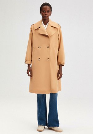 DOUBLE BREASTED  - Trenchcoat - beige