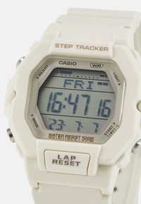 Casio DIGITAL WATCH WITH STEP TRACKER UNISEX - Digitaal horloge - white