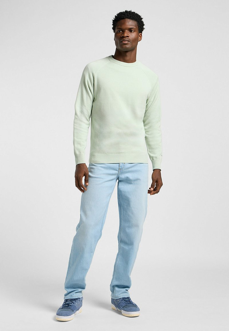 Lee Trui groen gemêleerd Lee Trui groen gemêleerd