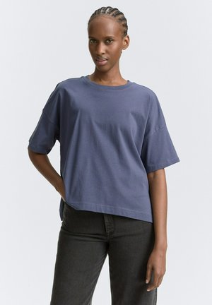 TOM TAILOR DENIM Basic T-shirt - foggy ocean blue