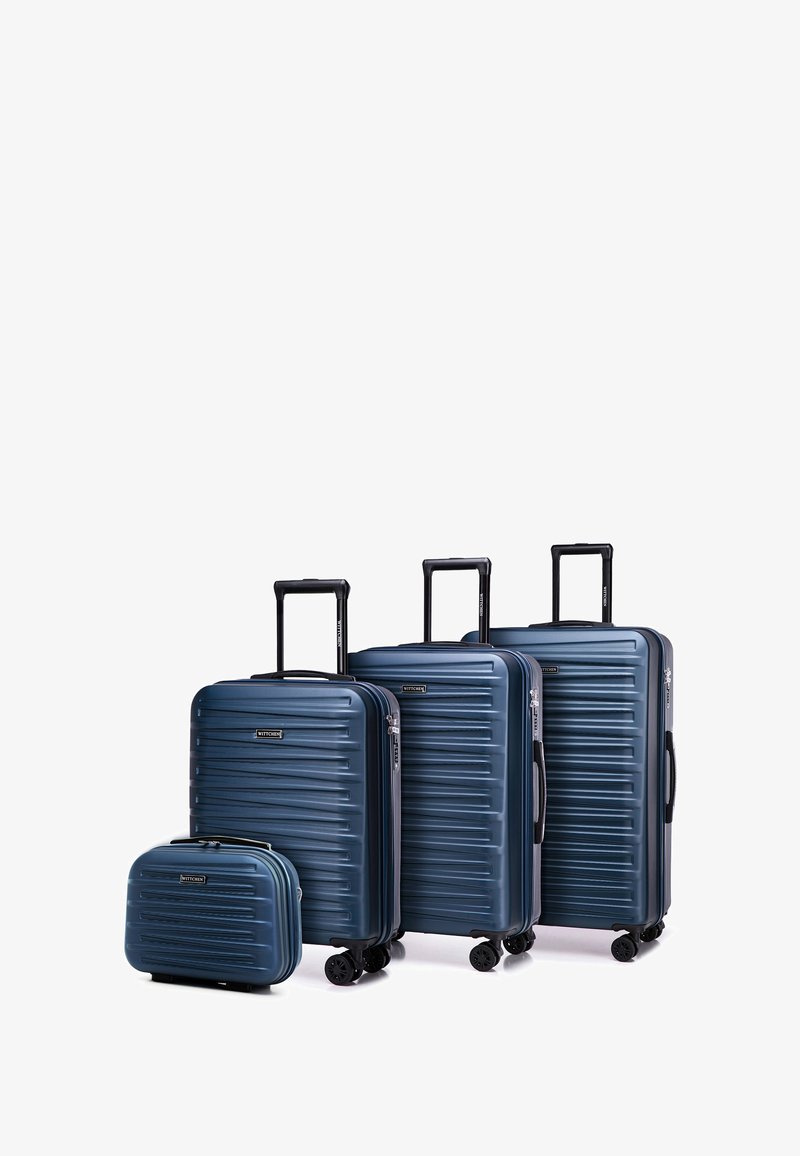 WITTCHEN LUGGAGE SET WITH WASH BAG FROM ABS - Sada zavazadel - dark blue
