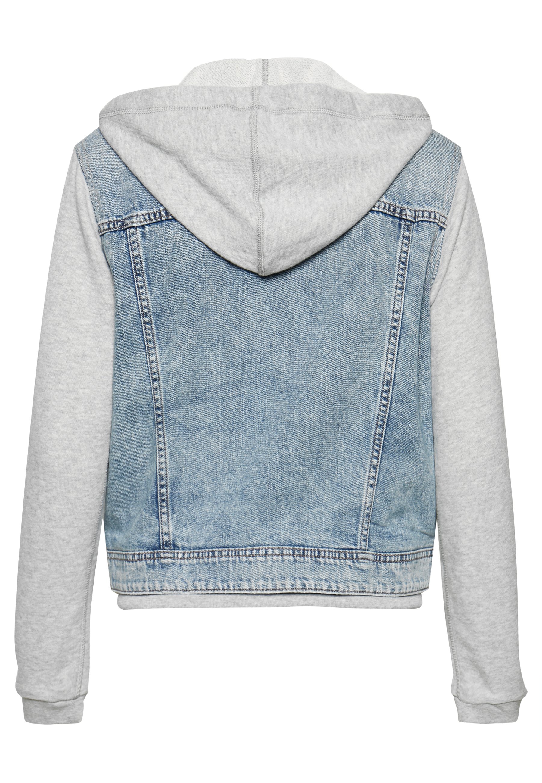 american eagle jean jacket moletom com capuz