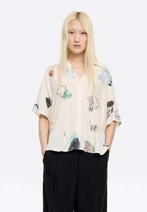 Bimba Y Lola CAPA LAZO CAMALEÓN MARFIL - Camicia - camaleon marfil
