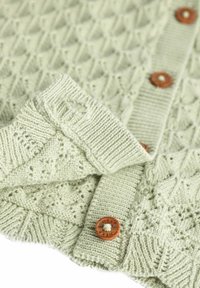 Next POINTELLE REGULAR FIT - Cardigan - sage green