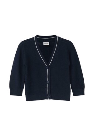 Strickjacke - navy