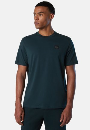 STRETCH  - T-shirt basic - midnight green
