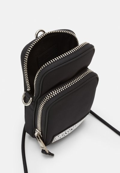 MOSCHINO LABEL UNISEX - Mala a tiracolo - fantasy black