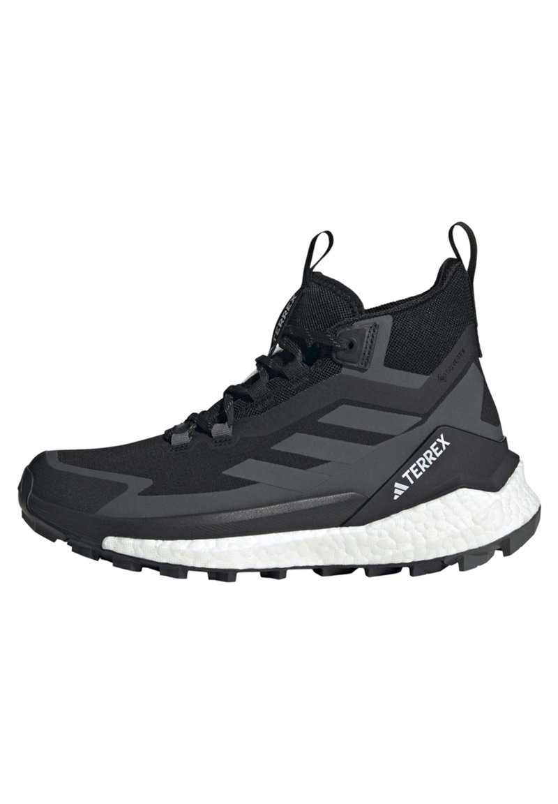 adidas Terrex TERREX FREE HIKER 2 GTX W - Pantofi drumeție - core black/grey six/ftwr white