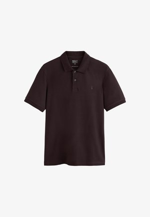 Next, PIQUE POLOSHIRT - Poloshirt - brown rich