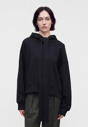 CLOSED, BOW TIE HOODIE - Hoodie - dark night