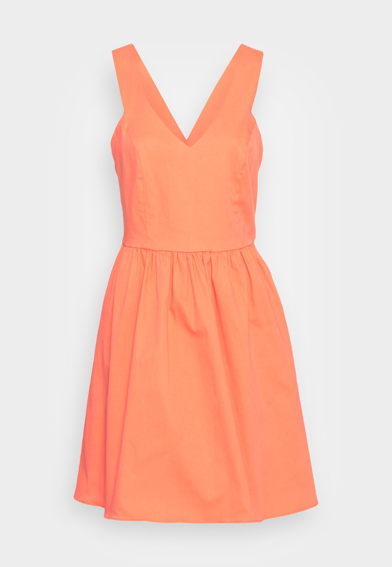 Naf Naf Jurk koraalrood Naf Naf Jurk koraalrood