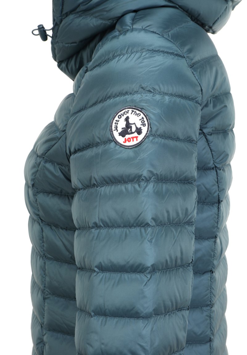 Jott Nour Doudoune Vert Sapin Bleu Gris Zalando Fr