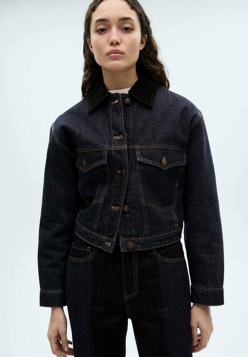 Mango Jakna iz džinsa - dark blue