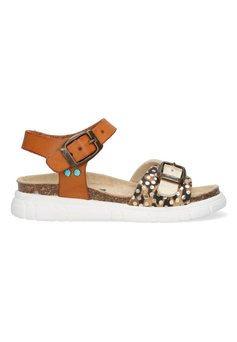 Kinder Riemchensandalen | Bunnies BUNNIES Riemensandalette brown/braun - OH46061 Kinder Riemchensandalen | Bunnies BUNNIES Riemensandalette brown/braun - OH46061