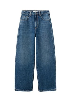 Mango, Wide Leg - dunkelblau
