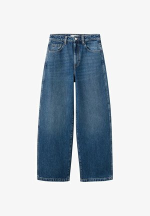 Mango, Wide Leg - dunkelblau