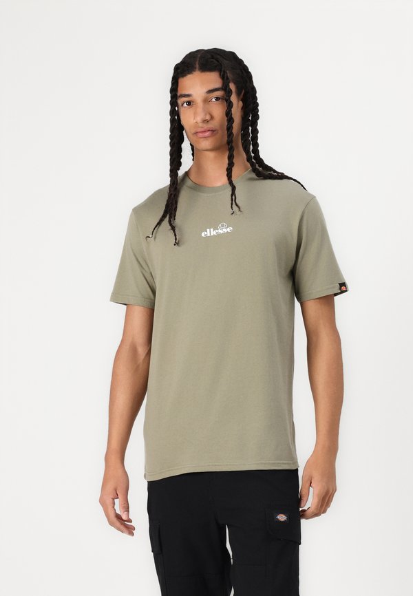 OLLIO TEE - Print T-shirt - khaki