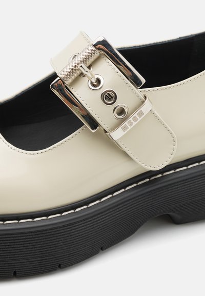 MSGM MARY JANE - Πλατφόρμες - off white