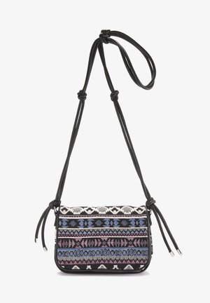Cross body bag - blau lila
