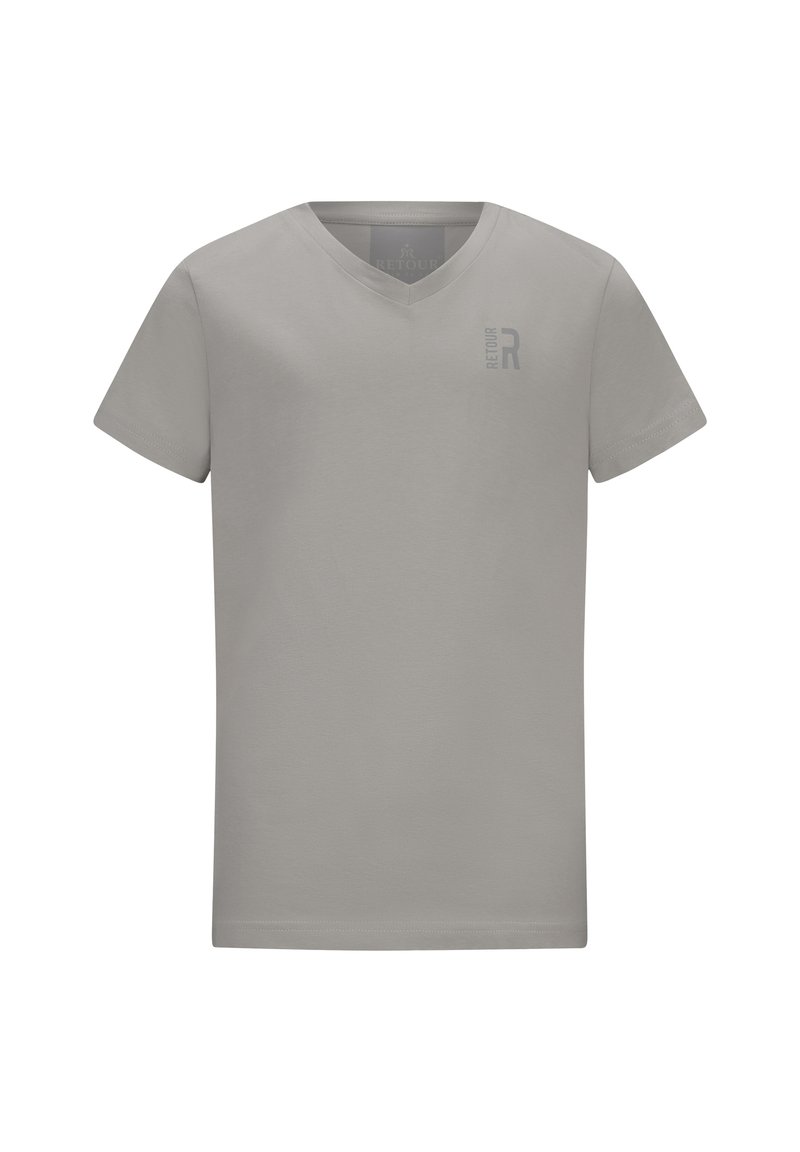 Retour Jeans SEAN - T-shirt basic - silk grey