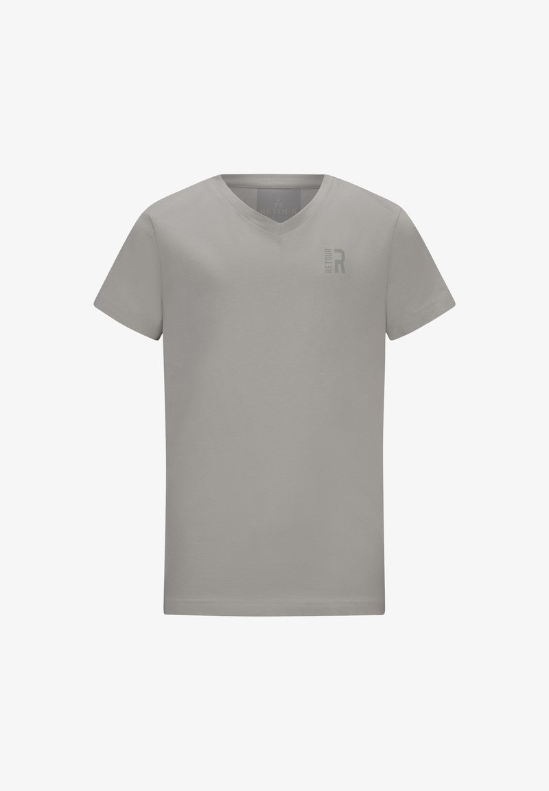 Retour Jeans SEAN - T-shirt basic - silk grey