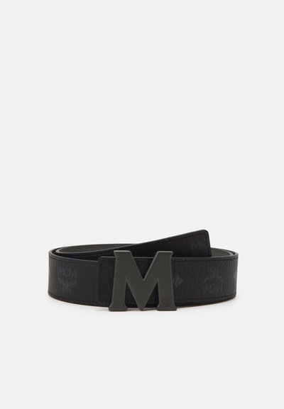MCM CLAUS BELT BUCKLE UNISEX - Pásek - black