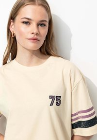 Promod T-shirt imprimé - imprimé écru