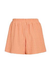 VILA VIMINERA HIGH WAIST - Shorts - cadmium orange