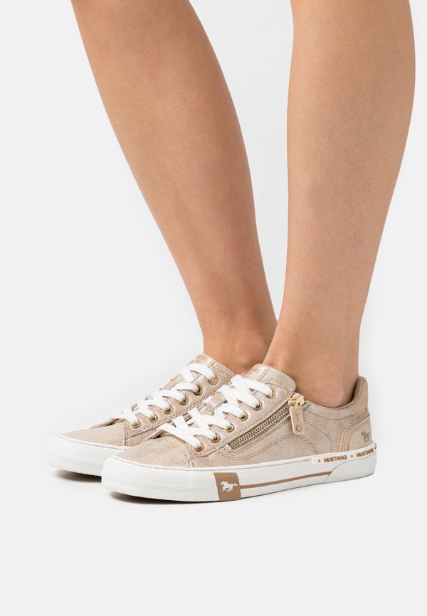 Sneaker low - champagner