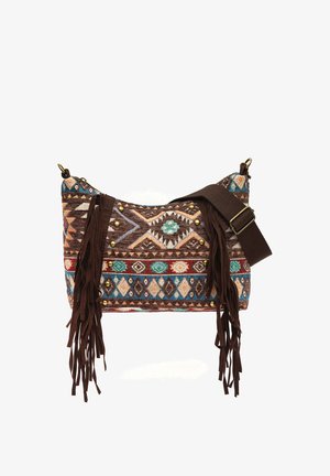 MISAKO, VANA HANDBAG - Taška cez plece - brown