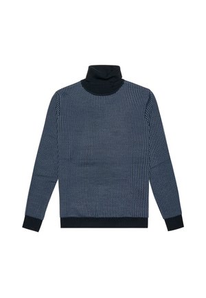 REGULAR FIT WITH JACQUARD PATTERN - Jersey de punto - powder