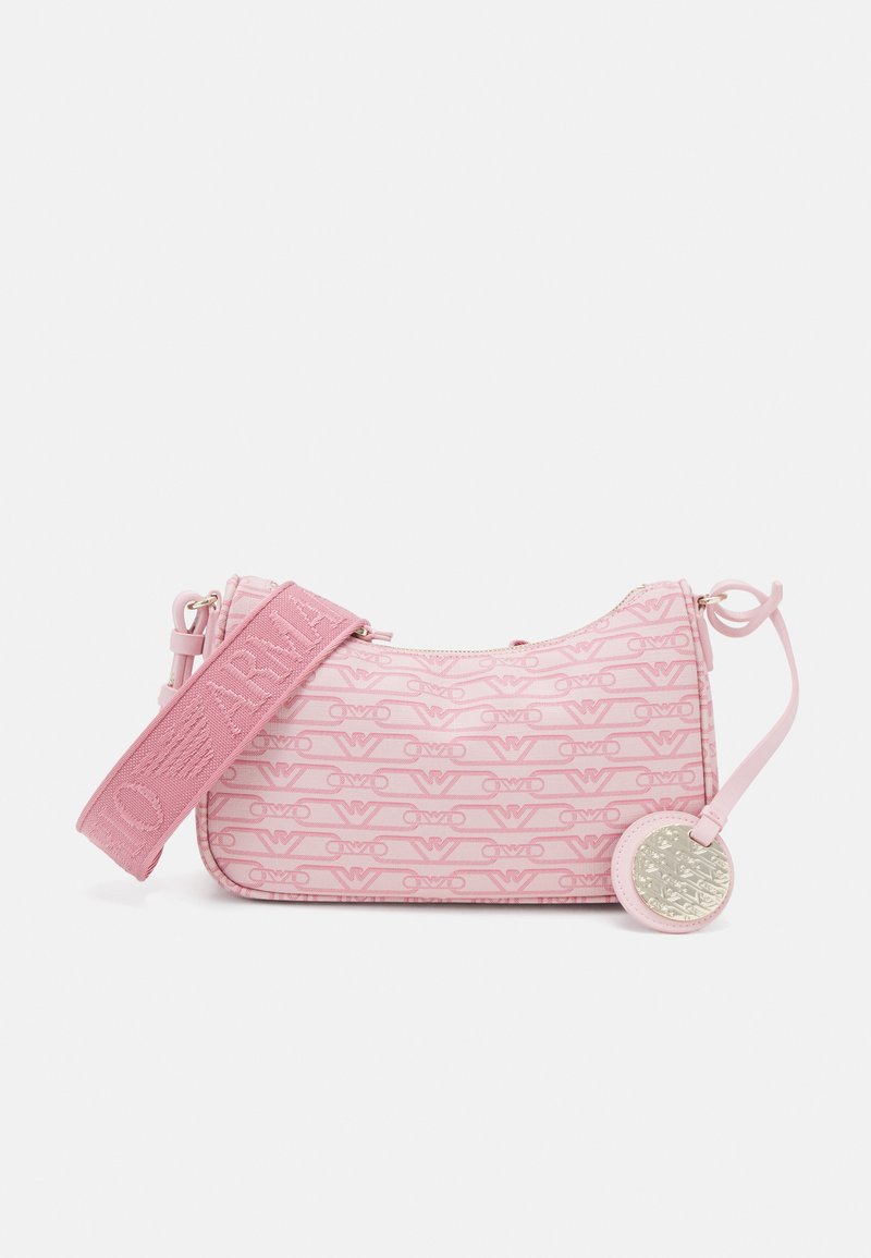 Emporio Armani BAGUETTE MONOGRAM - Borsa a tracolla - rosa scuro
