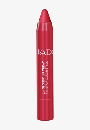 IsaDora THE GLOSSY LIP TREAT TWIST UP COLOR STICK - Barra de labios - rhubarb red