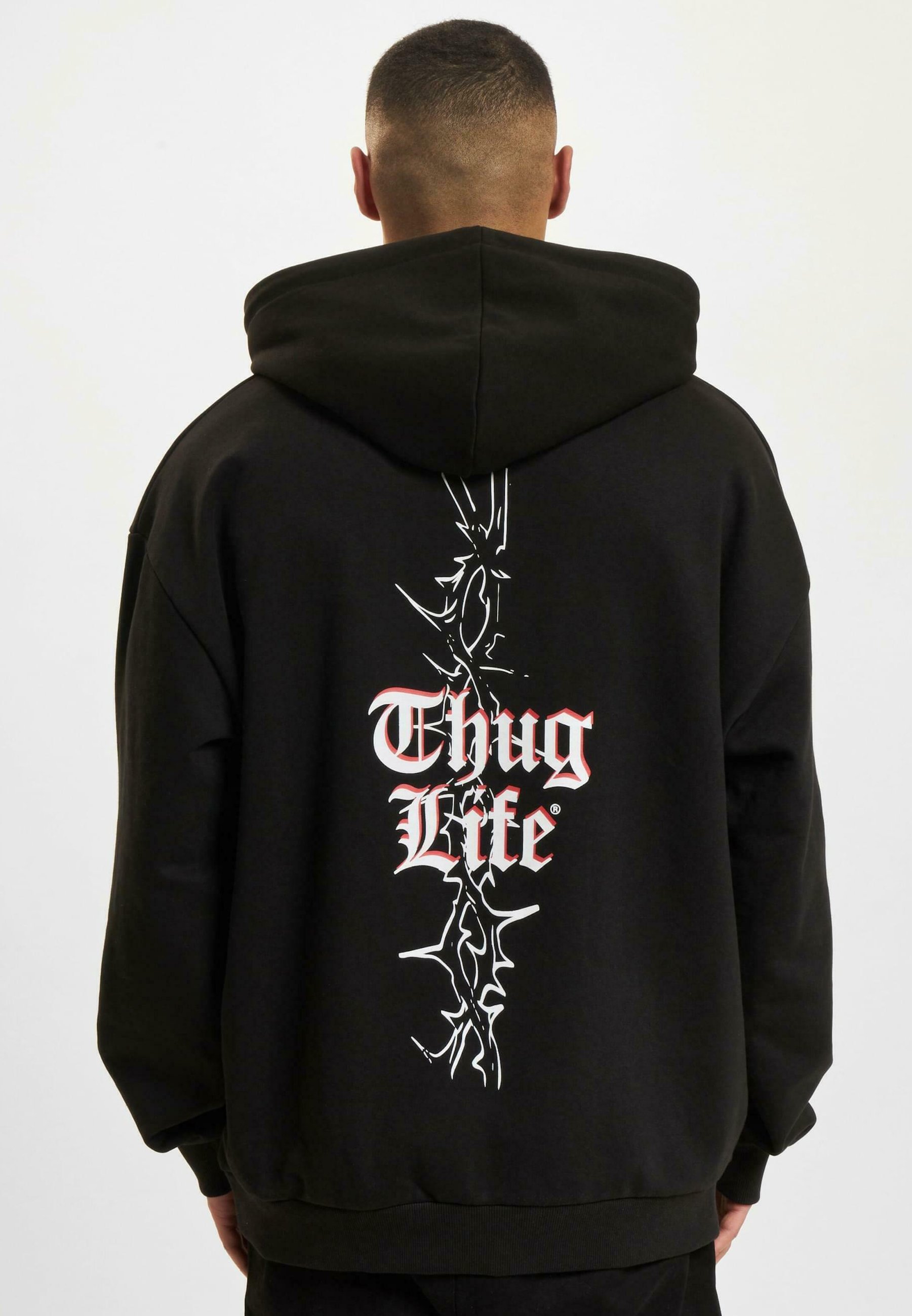 THUG LIFE パーカー Thug Life Hoodie - black - Zalando.ie
