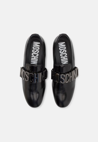 MOSCHINO SCARPA UOMO - Polobotky - nero