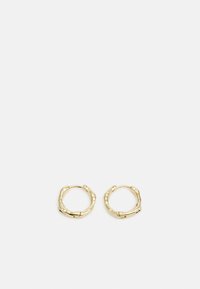 Pilgrim - EDDY SHAPED SMALL HOOPS - Uhani - gold-coloured Miniaturna slika 1