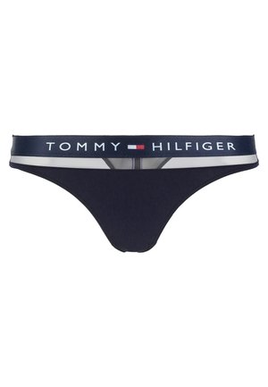 Tommy Hilfiger SHEER FLEX THONG - String - navy blazer