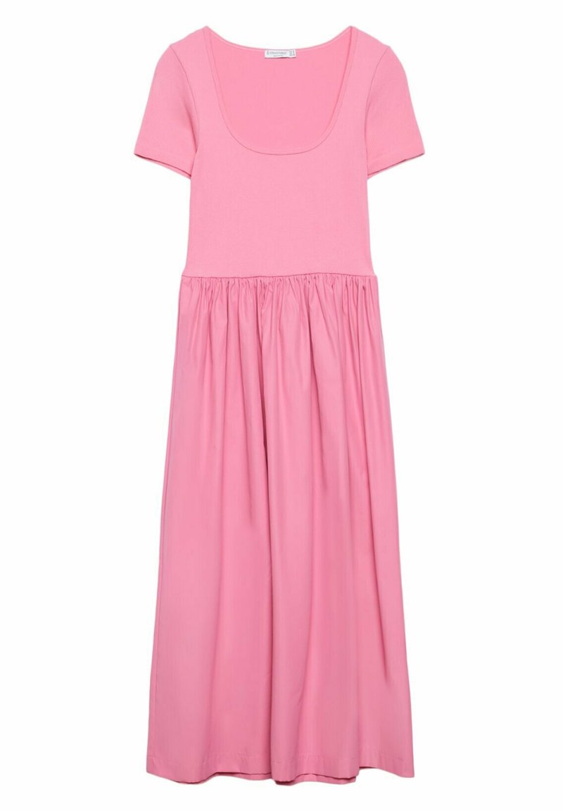 Stradivarius Robe en jersey mottled pink/fuschia (Seconde main