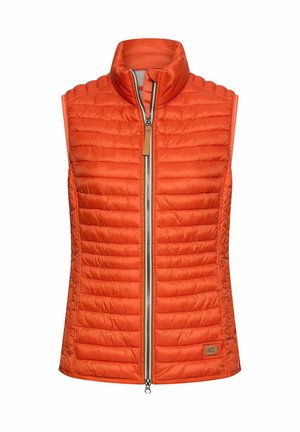 camel active, WINDDICHTE WESTE MIT ZWEI INNENTASCHEN - Weste - pumpkin