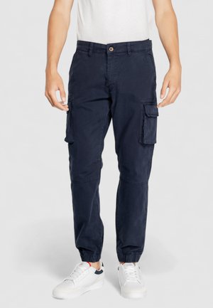 GAS BOB GYM PKS FLAP  - Pantaloni cargo - blue