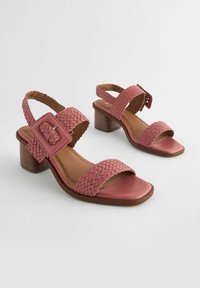 Next FOREVER COMFORT WEAVE BLOCK - Sandaler - pink