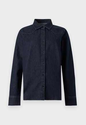 CLOSED, CLASSIC WESTERN SHIRT - Gombos blúz - dark blue