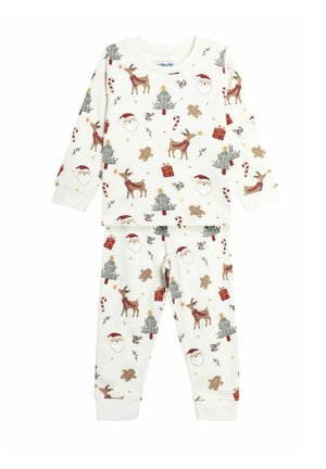 CHRISTMAS PRINT REGULAR FIT SET - Pigiama - cream