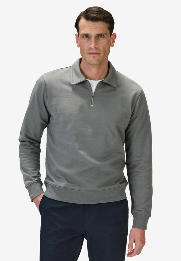 POLO COLLAR HALF ZIP - Sweatshirt